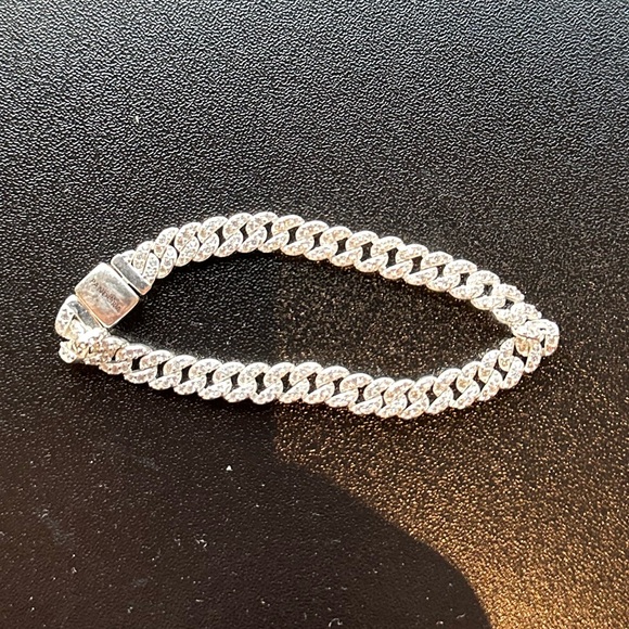 Pandora Timeless Pavé Cuban Chain Bracelet - Picture 5 of 7